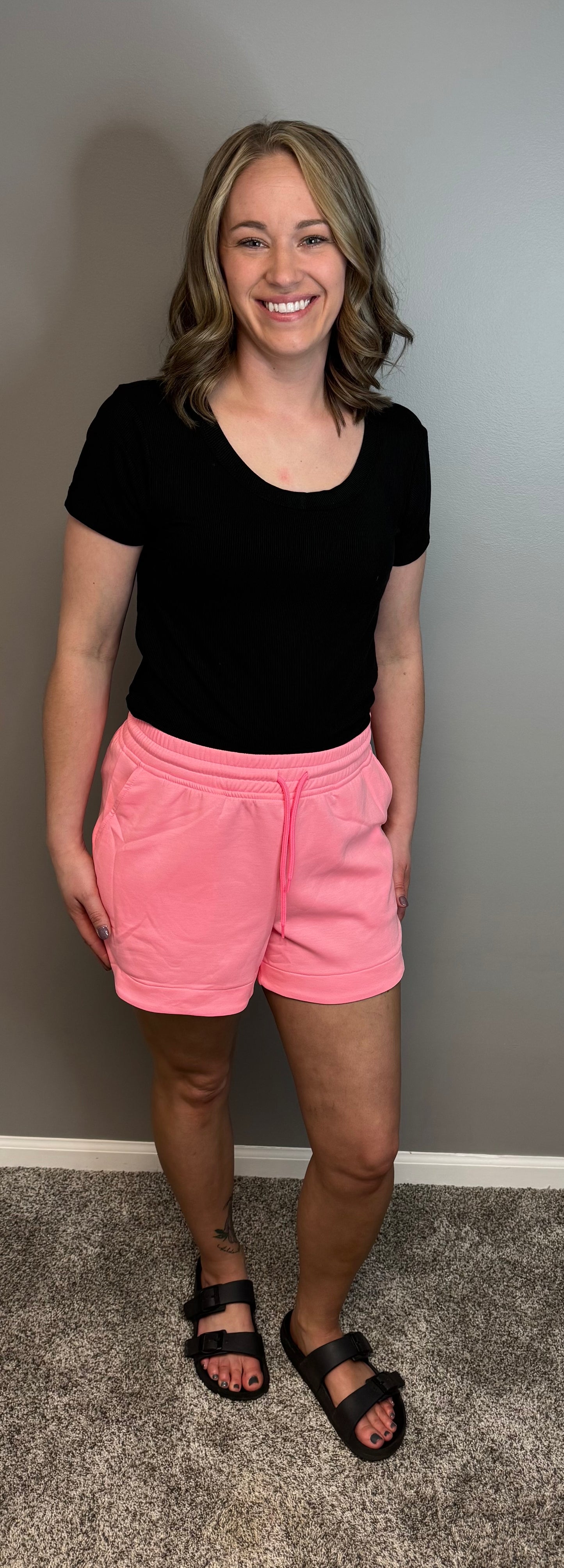 Scuba shorts - Bright pink
