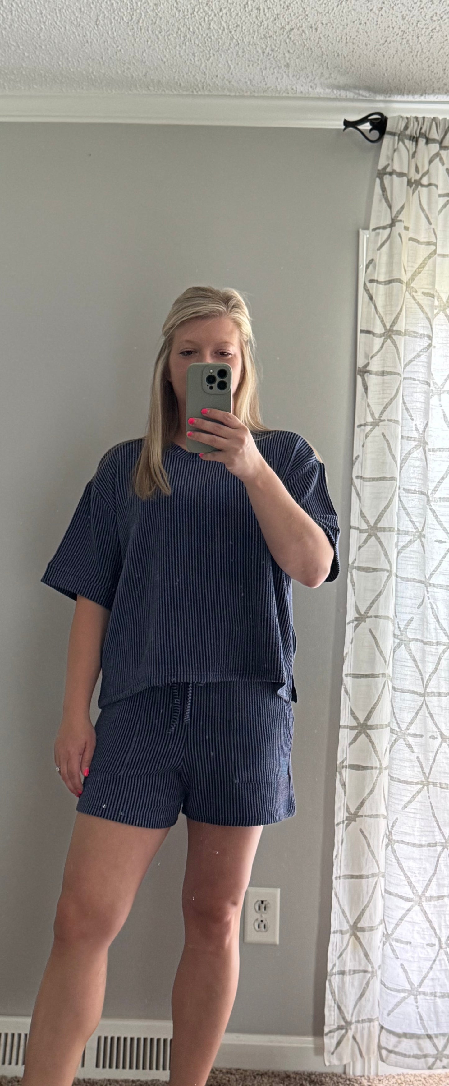 Ribbed lounge set