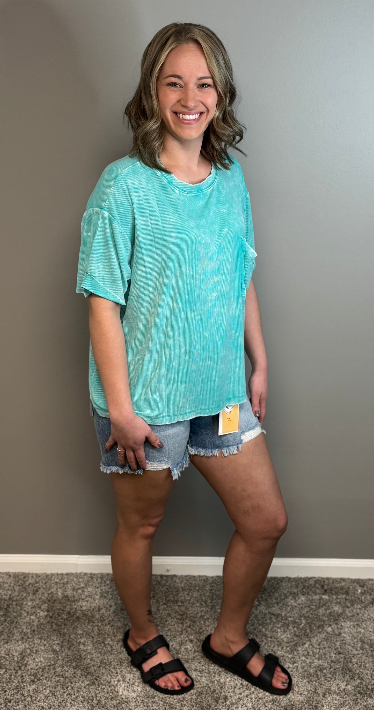 The slouchy pocket top
