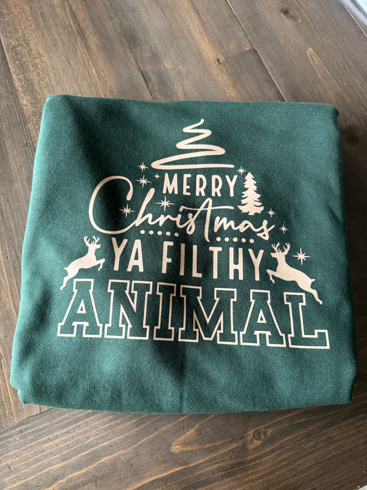 Merry Christmas ya filthy animal