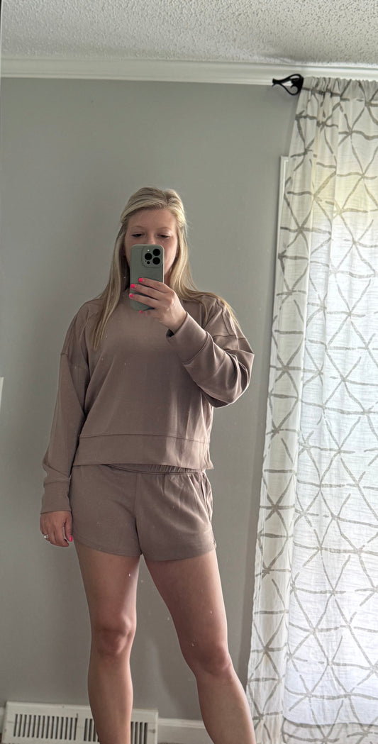 Scuba long sleeve lounge set